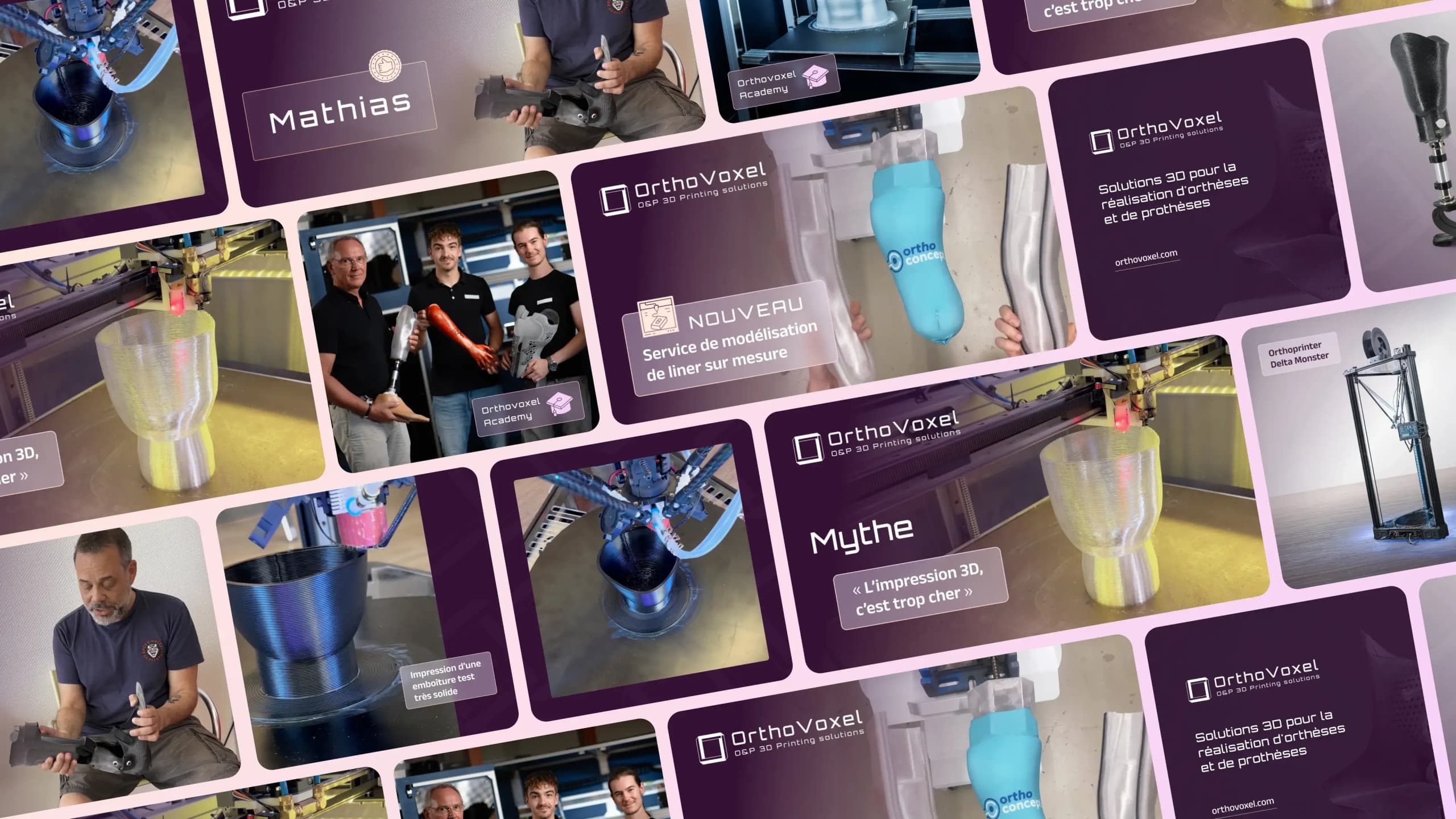 Publications LinkedIn d'Orthovoxel