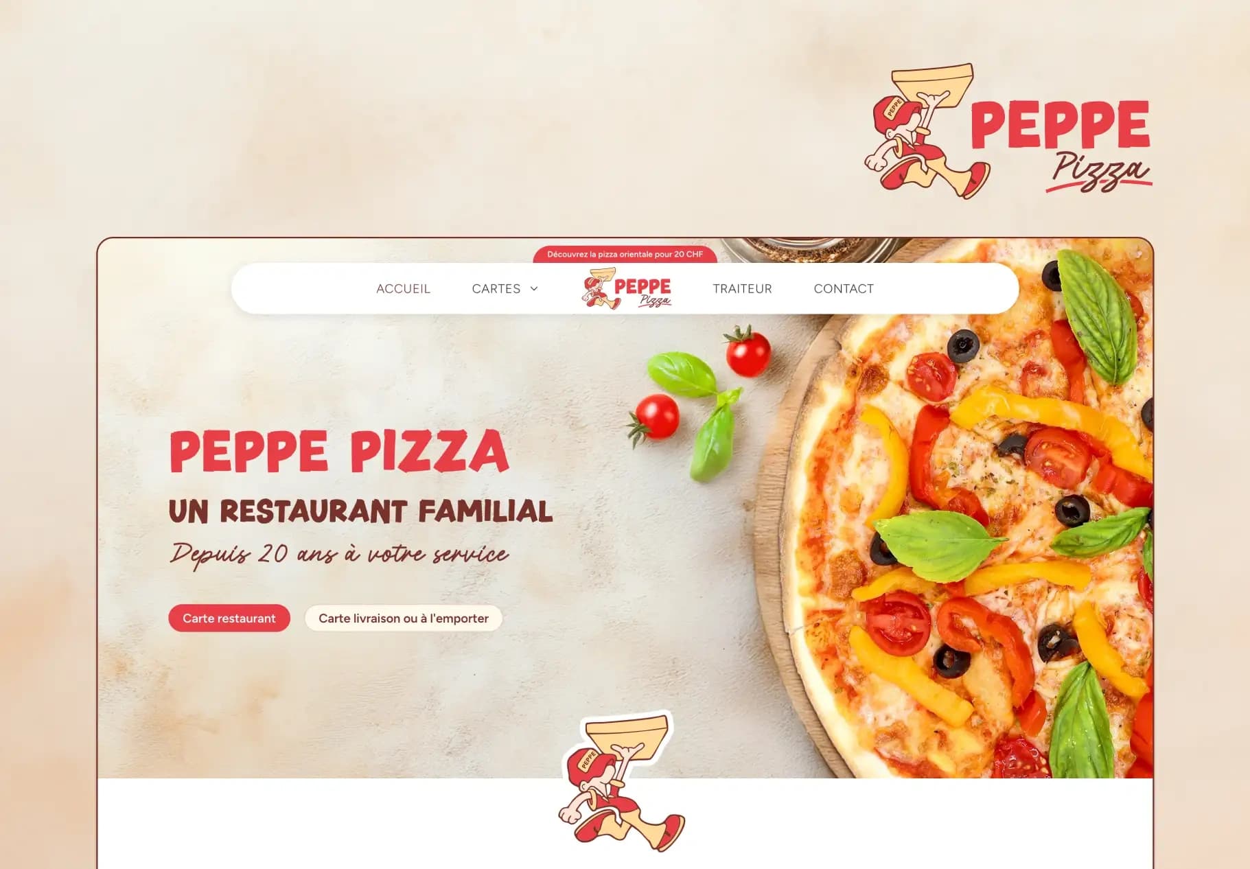 Peppe Pizza-Projekt — Thimoo