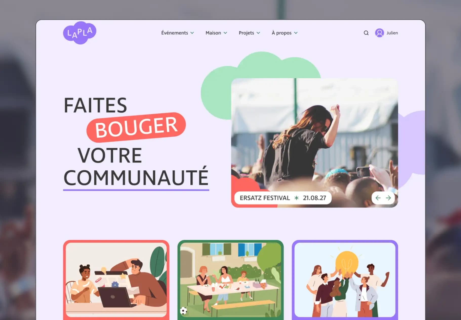 Projekt Gemeinschaftsplattform — Thimoo