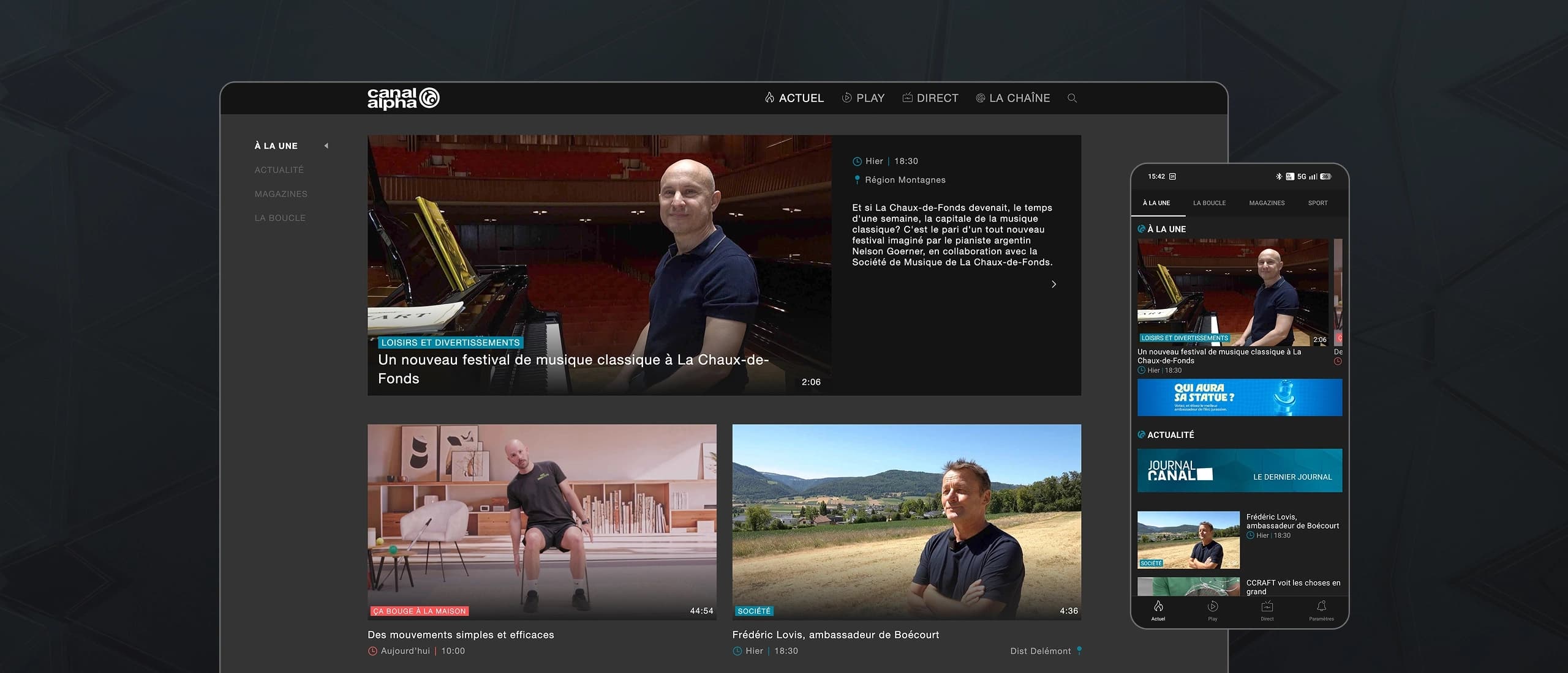 Projet Canal Alpha — Thimoo