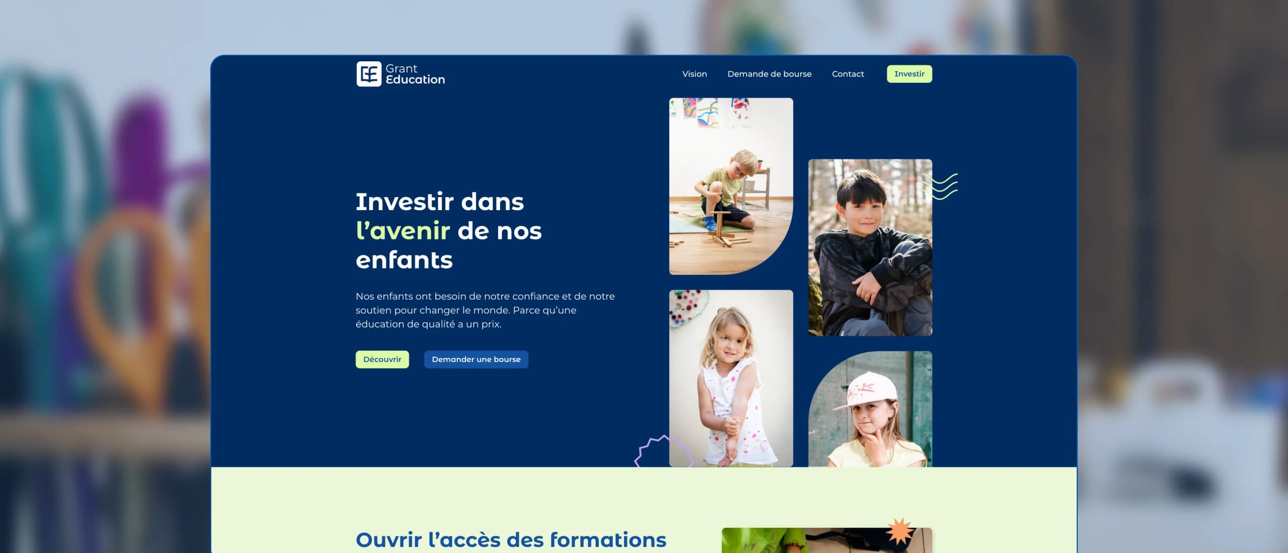 Projet GrantEducation — Thimoo