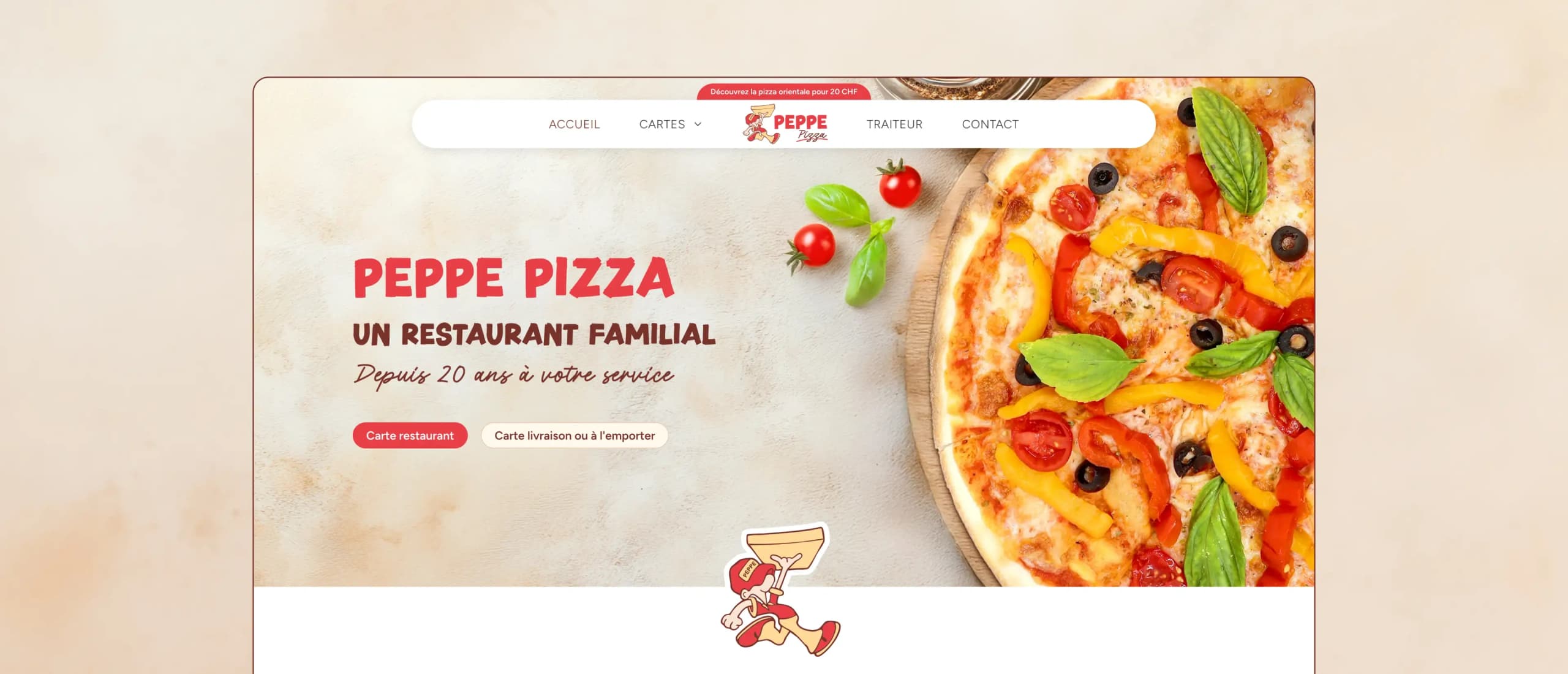Projet Peppe Pizza — Thimoo