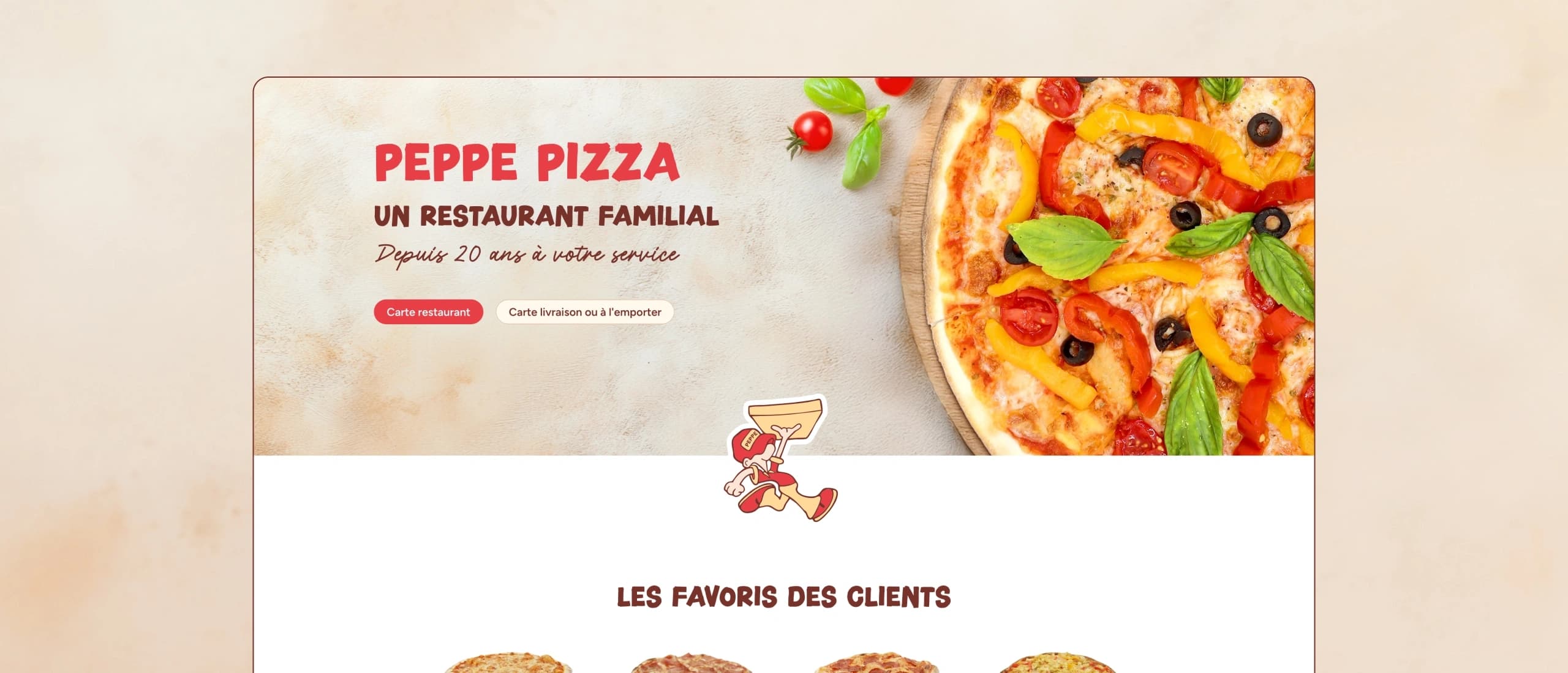 Projet Peppe Pizza — Thimoo