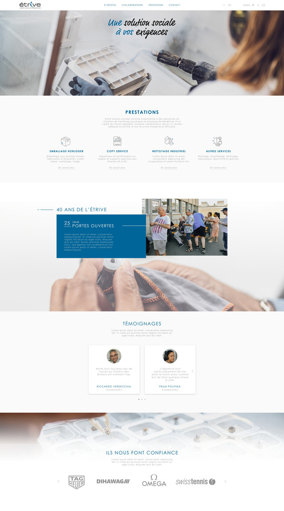 Projet L'étrive — Thimoo