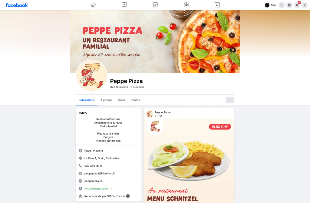Kit pour les réseaux sociaux — Peppe Pizza