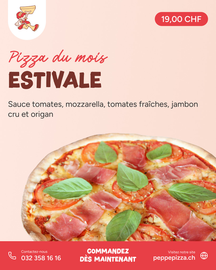 Kit pour les réseaux sociaux — Peppe Pizza