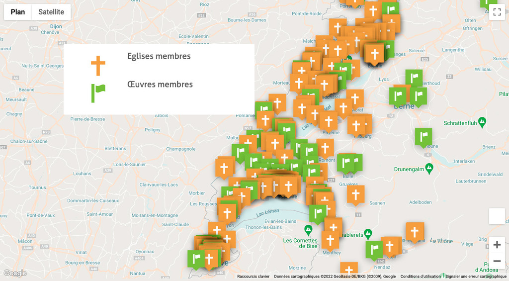 Projet Réseau évangélique suisse — Thimoo